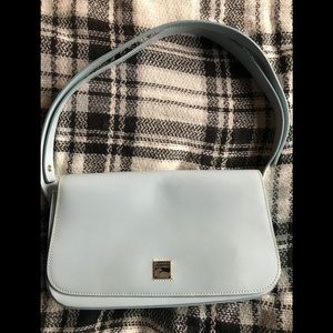 Dooney & Bourke Powder Blue Leather Handbag
